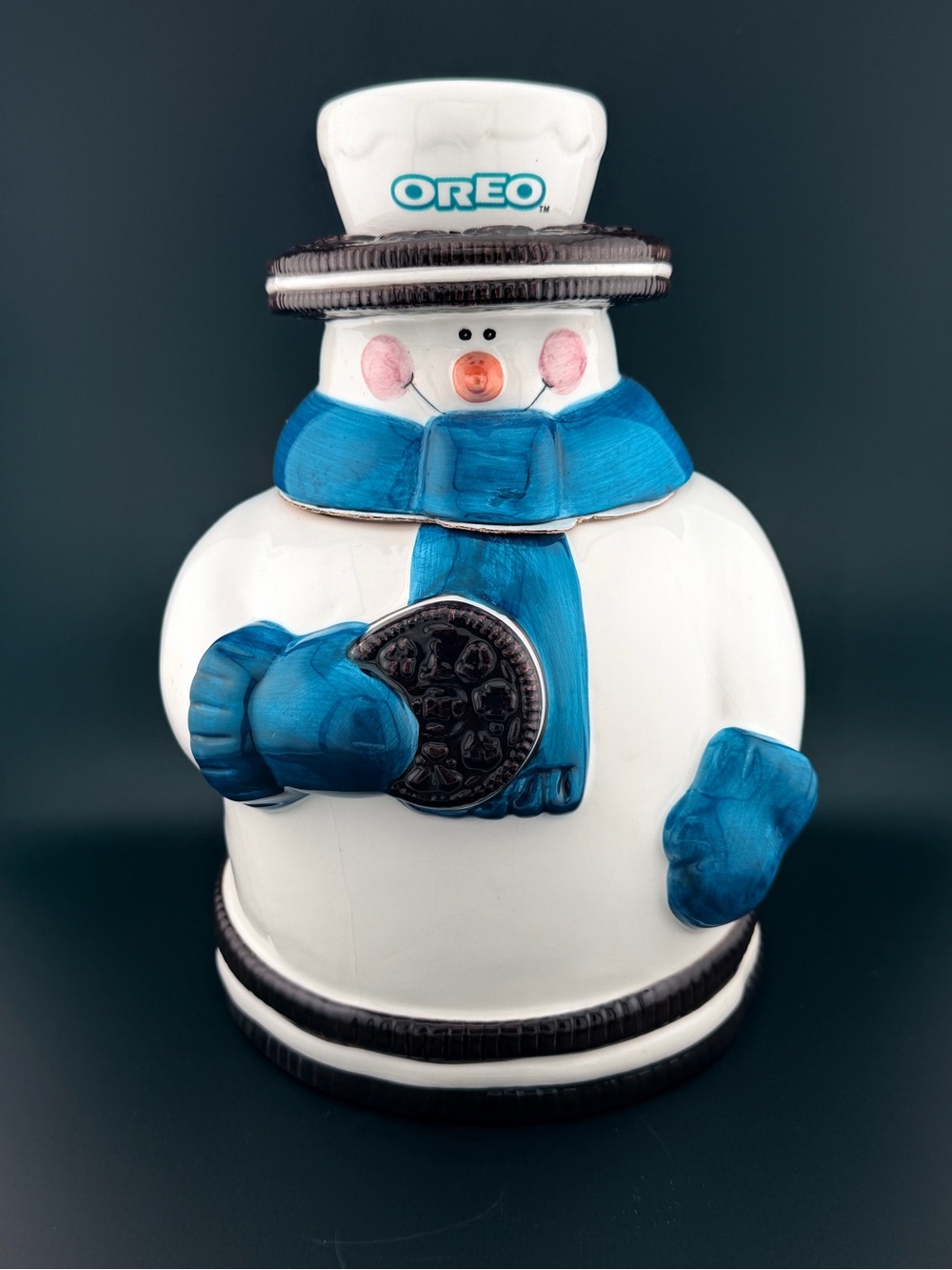 Oreo Snowman Cookie Jar